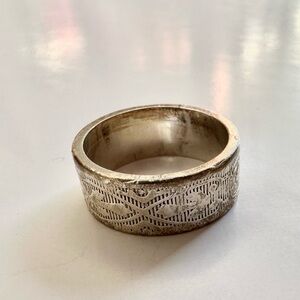 Antique Silver Band Ring